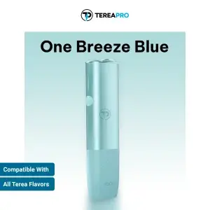 IQOS ILUMA i One Breeze Blue compact heated tobacco device designed for TEREA sticks in UAE