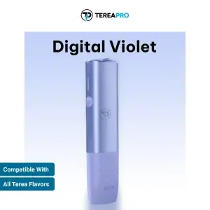 IQOS ILUMA i ONE Digital Violet compact heated tobacco device compatible with TEREA sticks