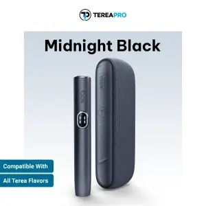 IQOS ILUMA I Standard Midnight Black smoke-free heated tobacco device UAE original model