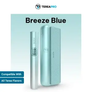IQOS ILUMA i Prime Breeze Blue available in UAE for Terea Flavor