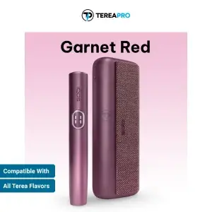 IQOS ILUMA i Prime Garnet Red heated tobacco device for users in Sharjah