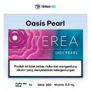 Premium IQOS TEREA Oasis Pearl Indonesian edition box for UAE users