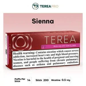 IQOS TEREA Sienna Italy smooth tobacco sticks for uae users in Ajman