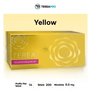 IQOS TEREA Yellow Kazakhstan smooth tobacco sticks in UAE with fast delivery available now.