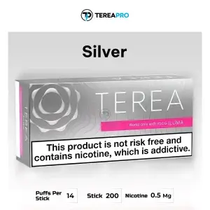 IQOS Terea Silver Swiss original heatsticks for IQOS ILUMA with fast delivery in Dubai