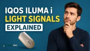 IQOS ILUMA i Light Signals Explained Red, White, Orange colors Mean