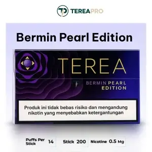IQOS TEREA Bermin Pearl Edition Indonesia carton with forest berry capsule sticks for IQOS ILUMA