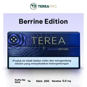 IQOS TEREA Berrine Edition Indonesia carton with clove tobacco sticks for IQOS ILUMA