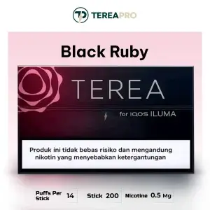 New IQOS TEREA Black Ruby Indonesia Berry Menthol Compatible only with IQOS ILUMA in UAE