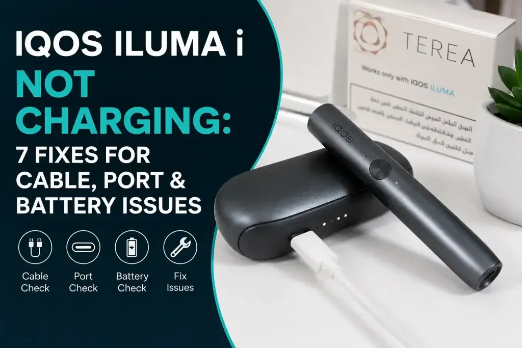 Beginner guide to fixing IQOS ILUMA i charging issues in the UAE