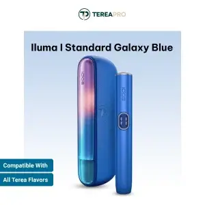 ILUMA i Standard Galaxy Blue Limited Edition device and holder set