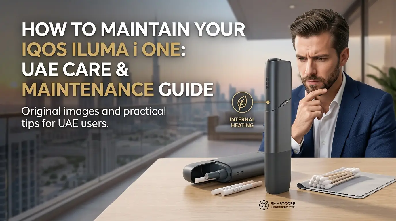 How to maintain IQOS ILUMA i ONE in the UAE