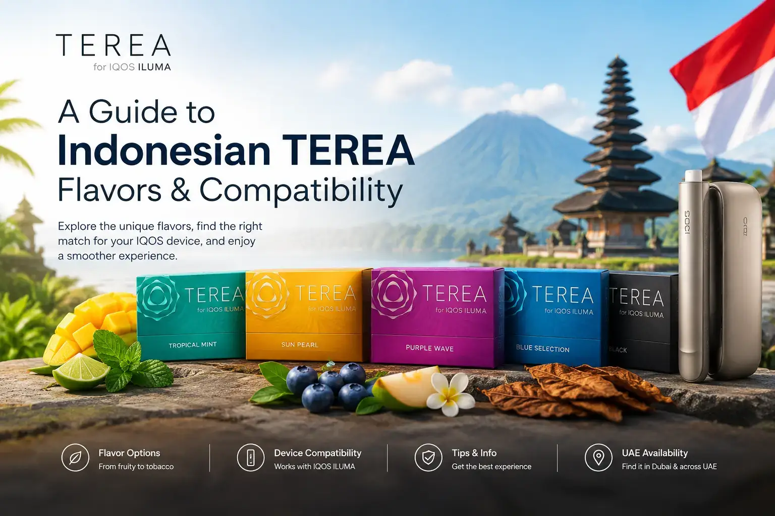 Indonesian TEREA IQOS ILUMA, a guide for UAE users